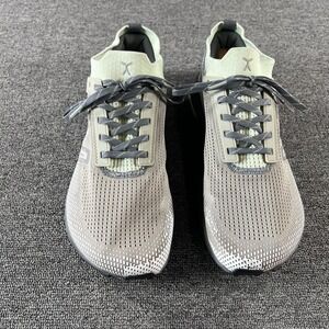 Flux Adapt Shoes Mens 11.5 Gray Mesh Running Sneakers Athletic Low Breathable